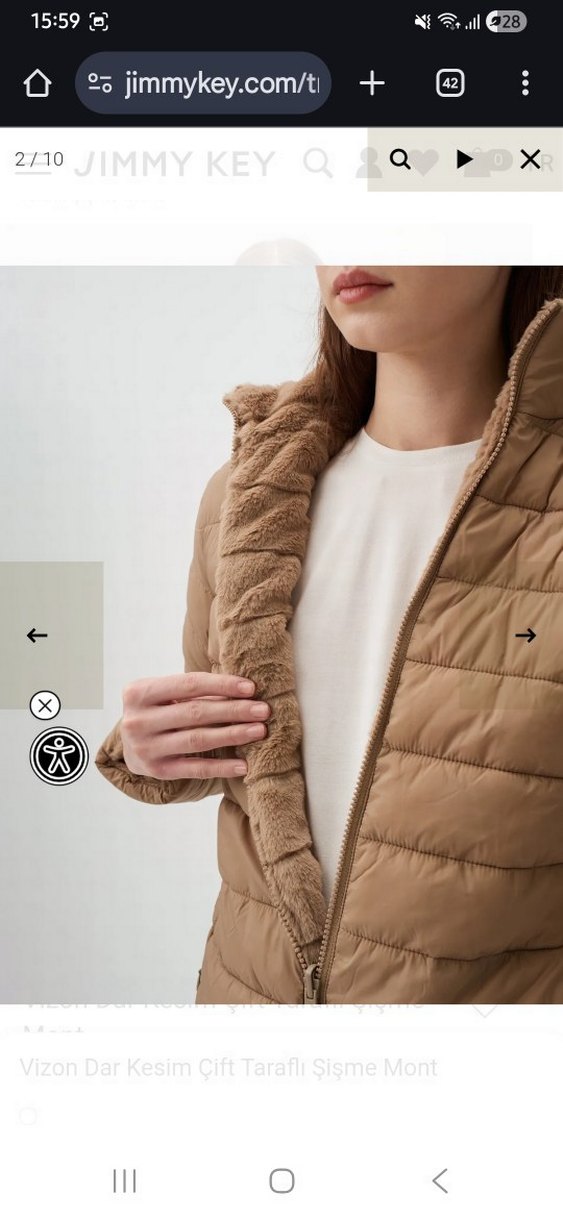 kadın Mont - Görsel 2