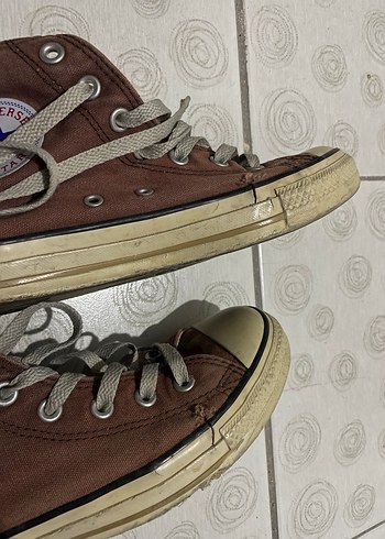 Converse bilekli kahverengi 39 numara ayakkabı - Görsel 5