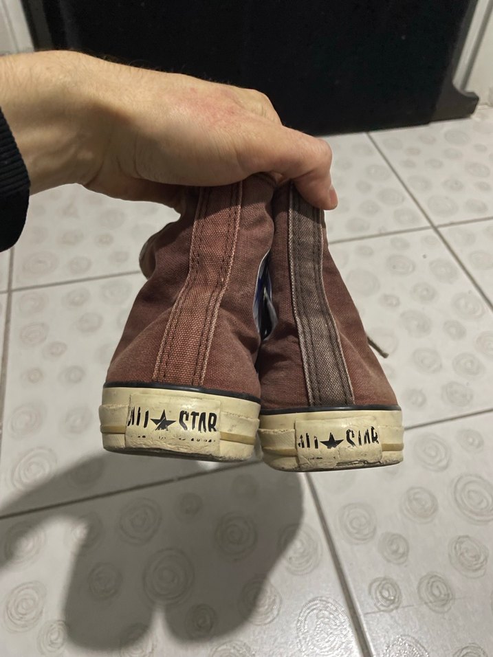 Converse bilekli kahverengi 39 numara ayakkabı - Görsel 3