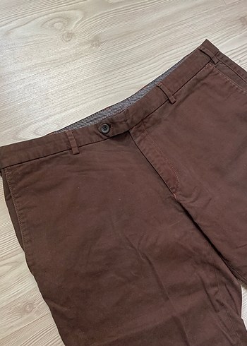 Kahverengi rahat pantolon kaykaycı - Görsel 3
