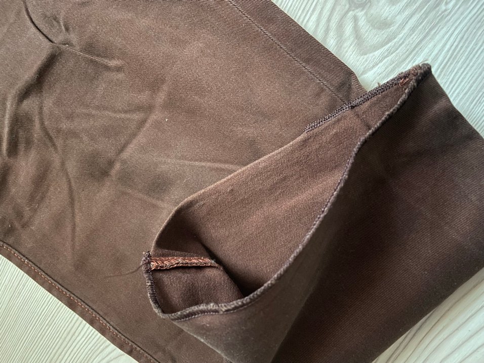 Kahverengi rahat pantolon kaykaycı - Görsel 5