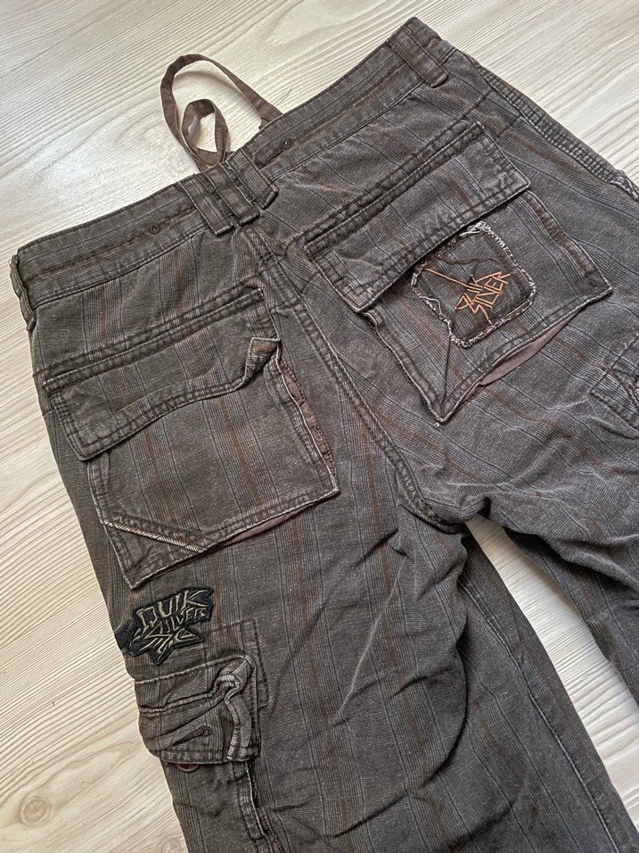 y2k Quiksilver Kahverengi Pantolon - Görsel 4