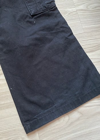 y2k Siyah Bol Kesim Kargo Pantolon kaykaycı gotik punk - Görsel 5