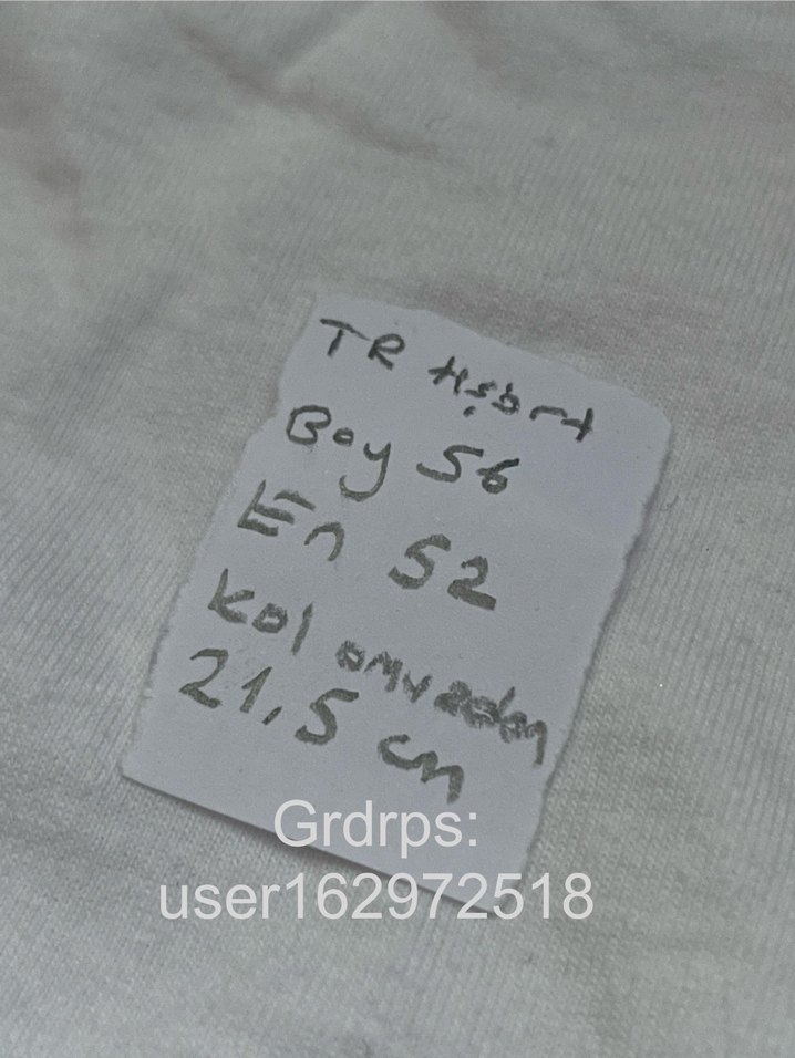 Beyaz türkiye Baskılı Tişört - Görsel 5