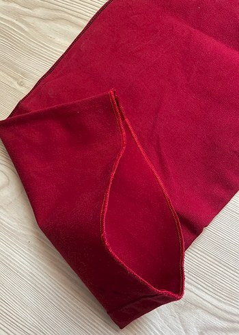 Kırmızı Rahat Kesim kaykaycı Pantolon - Görsel 4