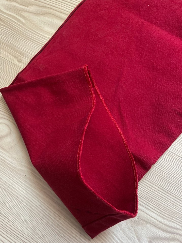 Kırmızı Rahat Kesim kaykaycı Pantolon - Görsel 4