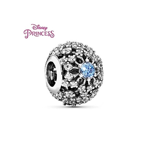 Pandora mavi taşlı charm