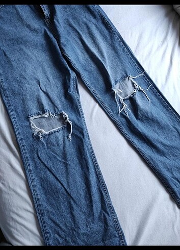 xl Beden Dizleri yırtık jeans