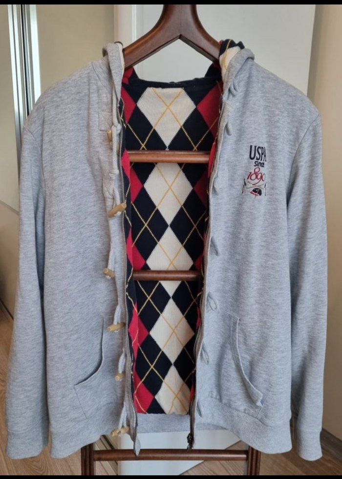 Polo Kapüşonlu Erkek Sweatshirt - Görsel 2