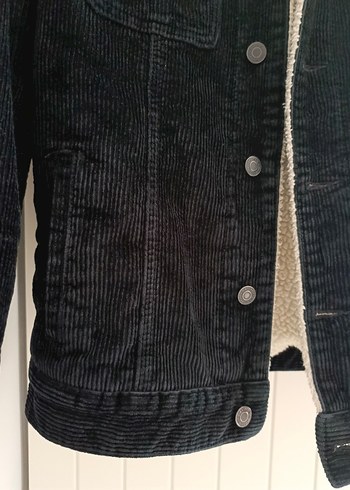 MAVİ KADİFE CEKET - Görsel 3