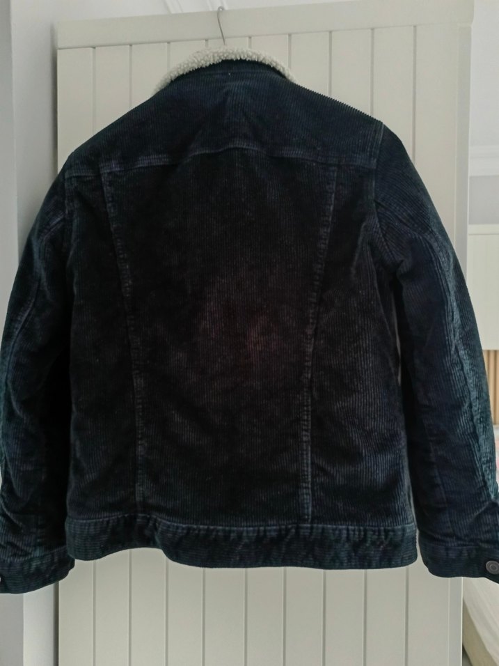 MAVİ KADİFE CEKET - Görsel 5