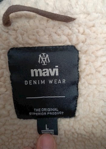 MAVİ SÜET ERKEK MONT - Görsel 6