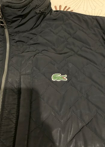 Siyah Fermuarlı Erkek Mont - Lacoste - Görsel 2