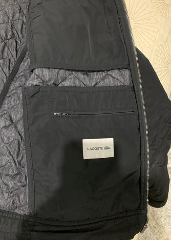 Siyah Fermuarlı Erkek Mont - Lacoste - Görsel 3