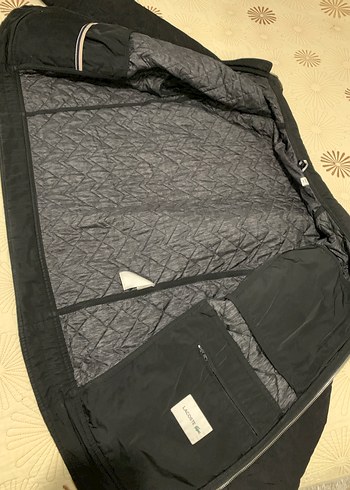 Siyah Fermuarlı Erkek Mont - Lacoste - Görsel 4