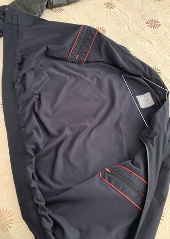 lacivert Erkek Günlük Fermuarlı Ceket - Görsel 2