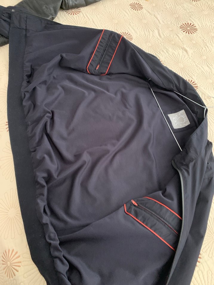 lacivert Erkek Günlük Fermuarlı Ceket - Görsel 2