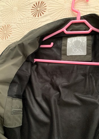 haki yeşili Fermuarlı Erkek Rüzgarlık - Görsel 3