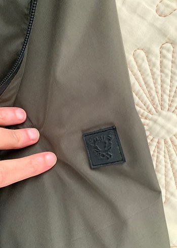 haki yeşili Fermuarlı Erkek Rüzgarlık - Görsel 5