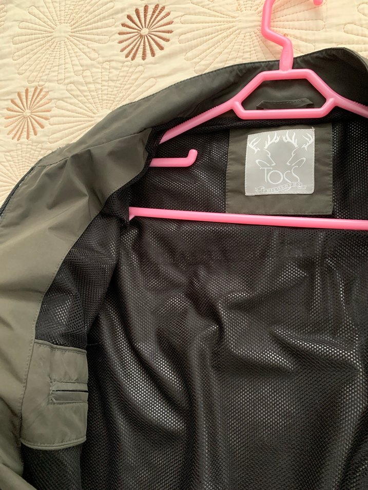 haki yeşili Fermuarlı Erkek Rüzgarlık - Görsel 3