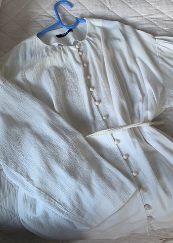 beyaz tesettür takım - Görsel 2