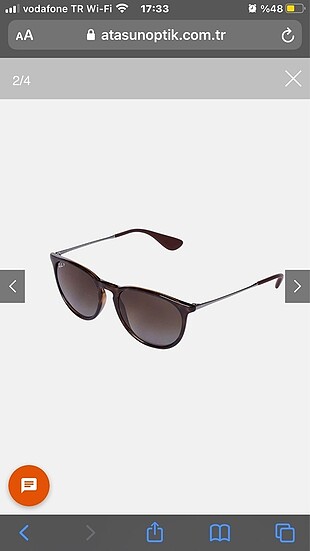 Beden Ray ban RB4171 polorize. ORJİNAL