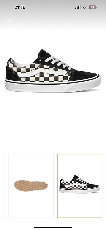 37 Beden Vans spor ayakkabı