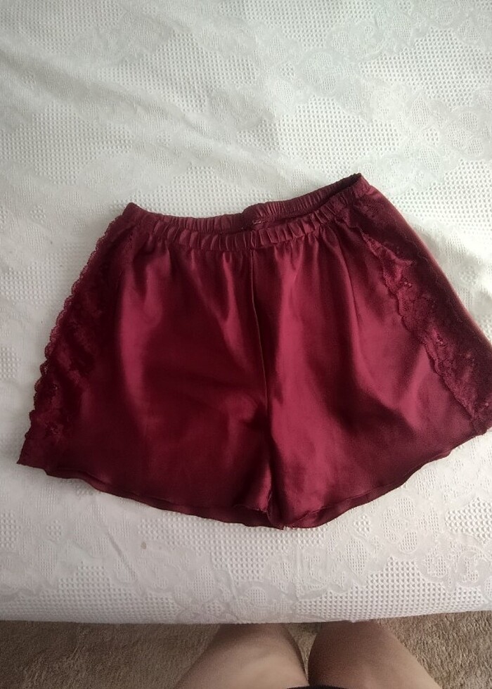 Şortlu gecelik takım  - Görsel 3