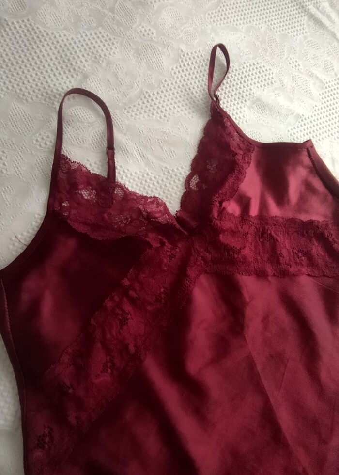 Şortlu gecelik takım  - Görsel 4