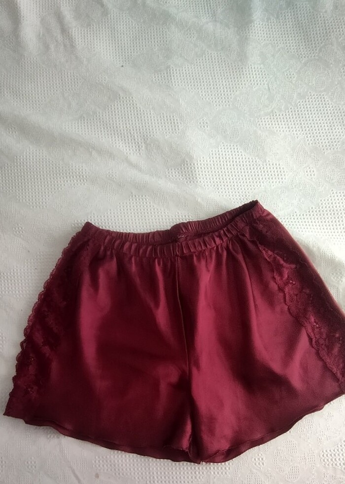 Şortlu gecelik takım  - Görsel 5