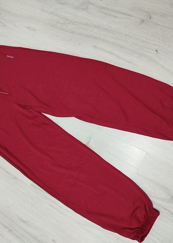 Bordo Rahat Kesim Kadın Eşofman Altı