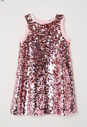 H&M payet elbise