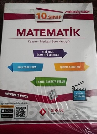 MATEMATİK SONUÇ YAYINLARI TEST KİTABI 