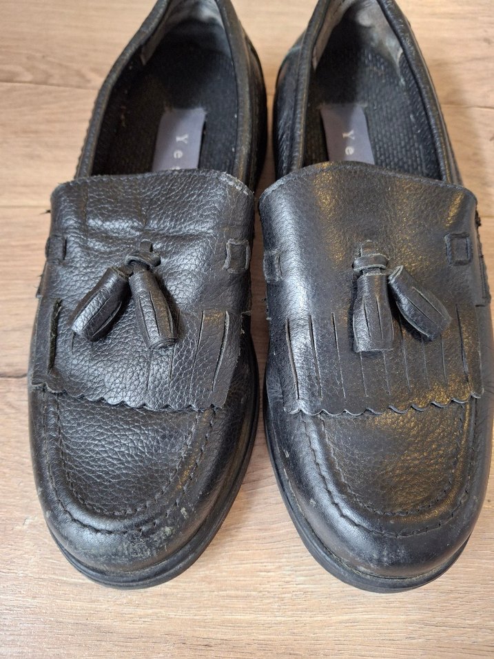 Erkek Çocuk Siyah Tokalı Loafer Ayakkabı - Görsel 2