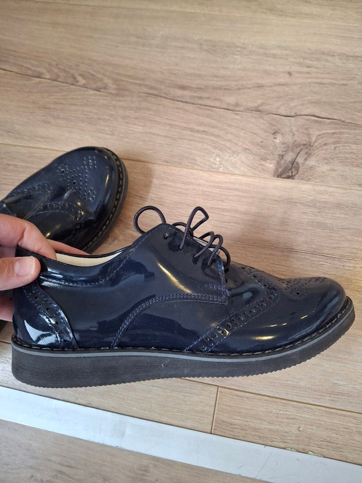 Koyu Mavi Erkek Özel Gün Ayakkabısı - Görsel 4