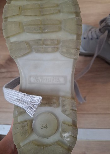 Kız Çocuk Gri Süet Bağcıklı Bot - Görsel 7