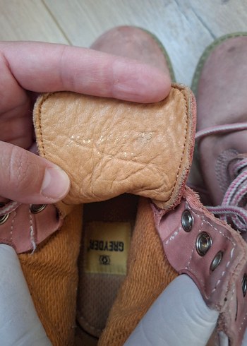 Pembe Süet Dolgu Topuklu Bağcıklı Kadın Bot - Görsel 8