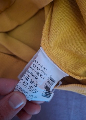 Kız Çocuk Uzun Kollu Baskılı Sweatshirt - Görsel 5