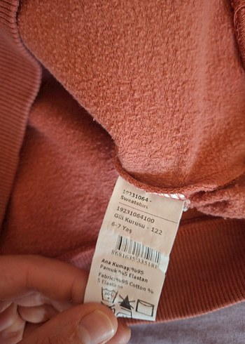 Kız Çocuk Uzun Kollu Baskılı Sweatshirt - Görsel 4