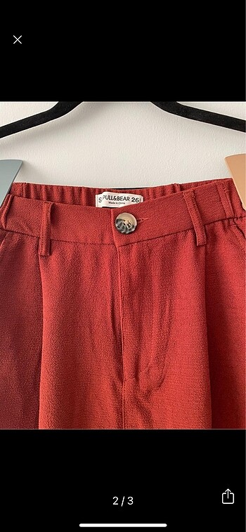 Pull and Bear Pull and bear kiremit pantolon