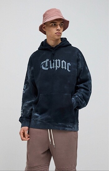 m Beden PULL&BEAR ORİJİNAL TUPAC SWEAT