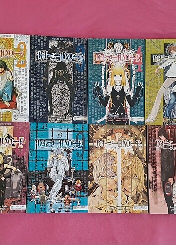 Death Note Ölüm Defteri Manga Set Full