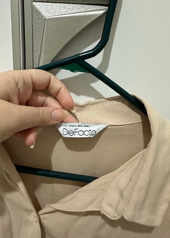 Bej defacto kadın gömlek - Görsel 2