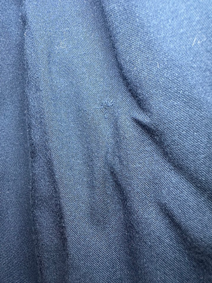 Koton indigo Kadın Uzun Kollu Gömlek - Görsel 3