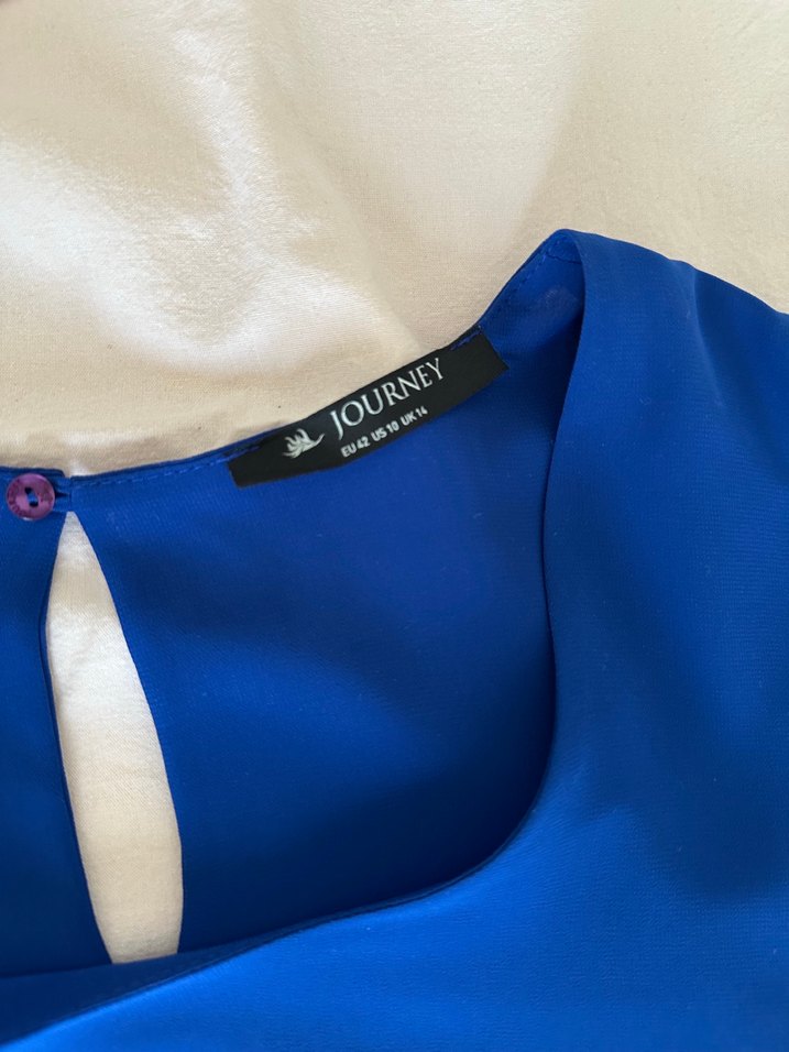 Journey saks mavisi bluz - Görsel 2