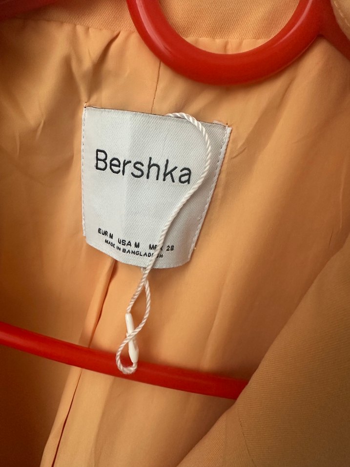 Bershka kavuniçi blazer ceket - Görsel 2
