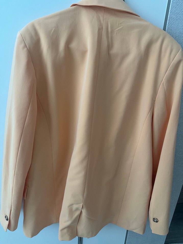 Bershka kavuniçi blazer ceket - Görsel 5