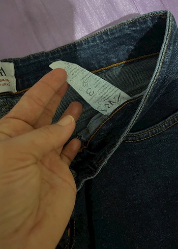 Düğmeli Koyu Mavi erkek Pantol - Görsel 4