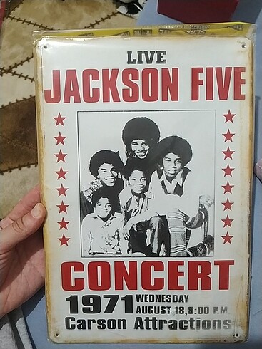 Michael Jackson metal tablo