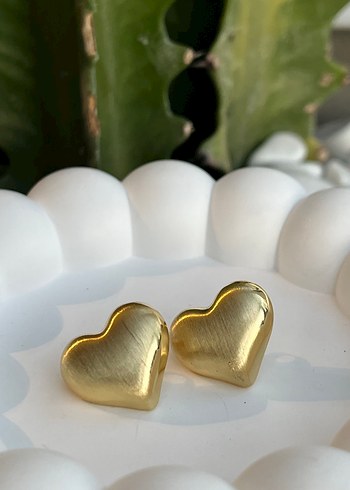Gold kalpli küpe